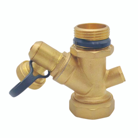 Pìos earbaill Manifold Brass