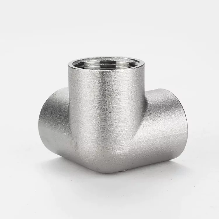 Uidheamachadh pìoban tee 3D de stàilinn gun staoin BSP