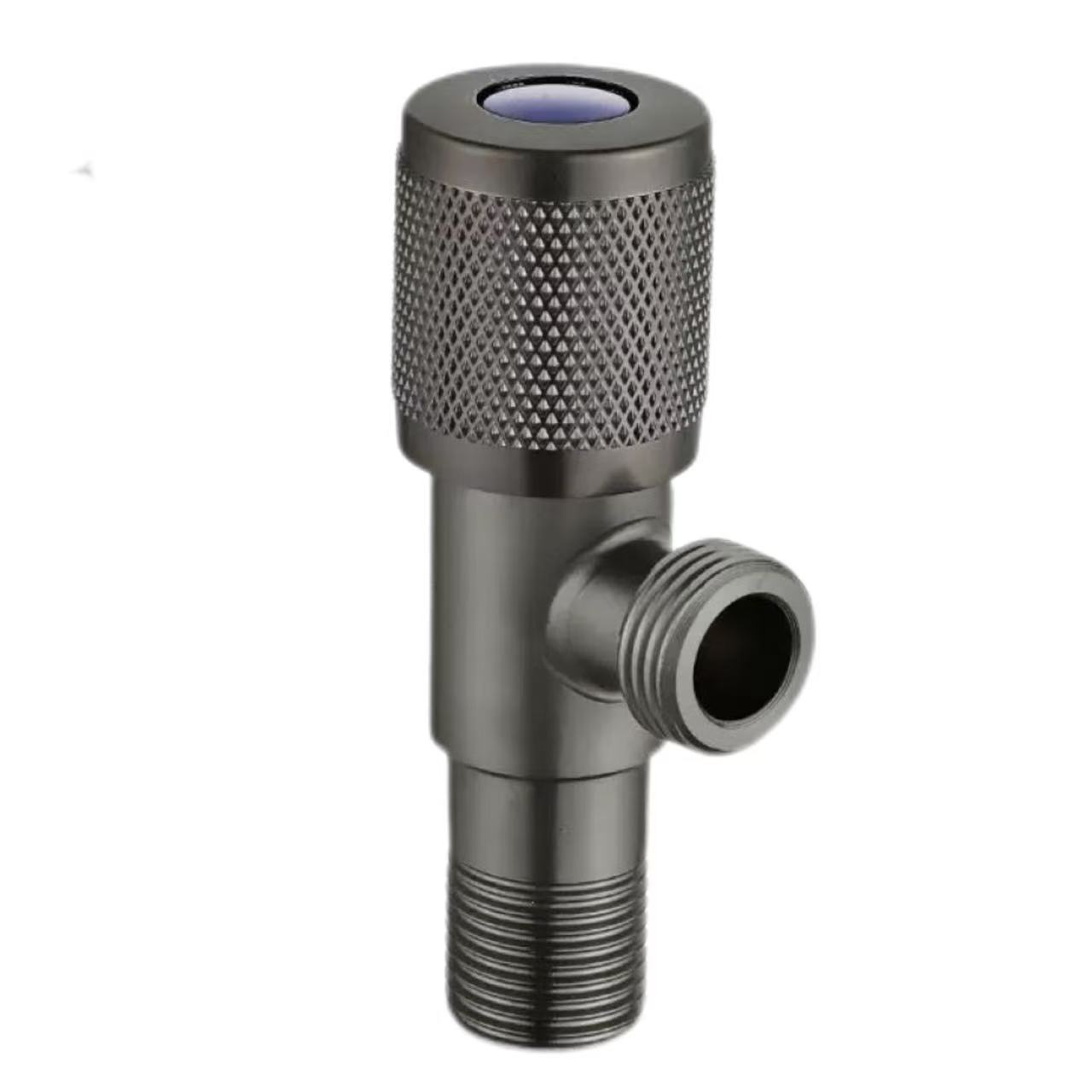 Bidh Gunmetal Knurled a’ làimhseachadh bhalbhaichean uisge teth is fuar uile-choitcheann