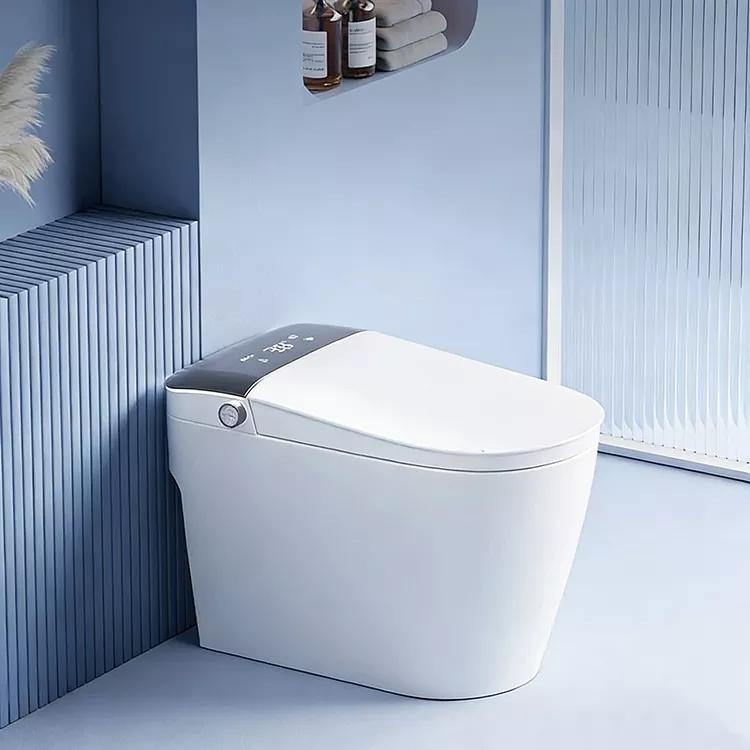 Toilet Smart Knob Taisbeanadh Didseatach Sgrion Mòr