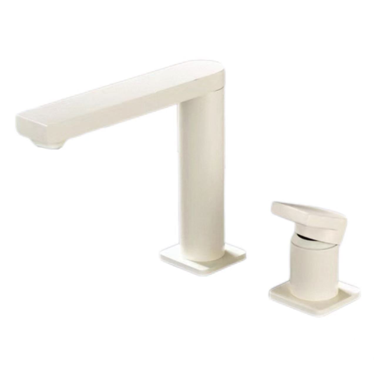 Faucet Split Minimalist Pure White
