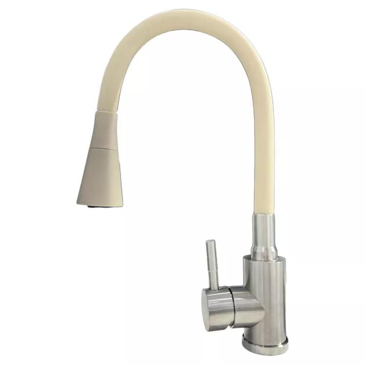 Faucet cidsin dà-mhodh rothlach uile-choitcheann teth is fuar Faucet cidsin dà-mhodh rothlach uile-choitcheann teth is fuar